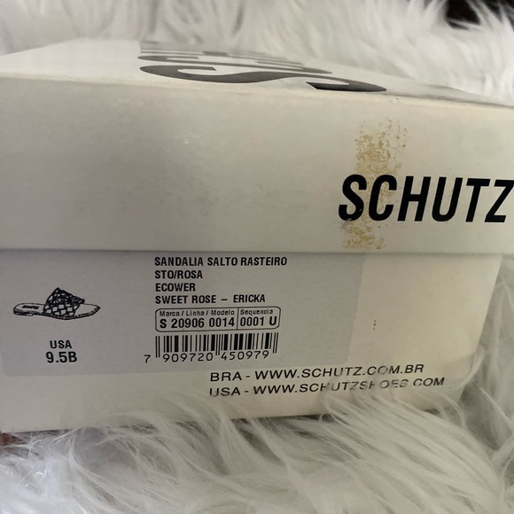 SCHUTZ Pink Braided Slide Sandal - Picture 4 of 4